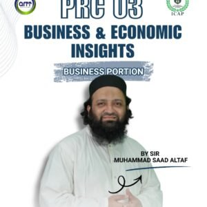 PRC 03 Business & Economic Insights ( Business portion)
